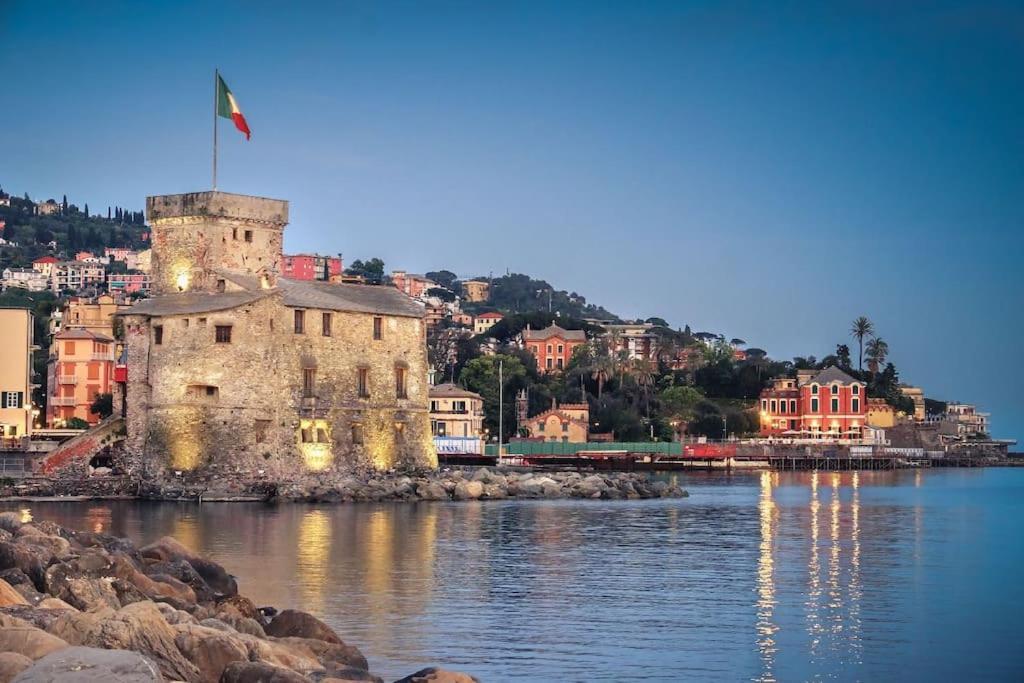 Portofino - Appartamento Vista Mare - Rooftop Terrazzo - In Centro Citta - Free Wifi Rapallo Esterno foto