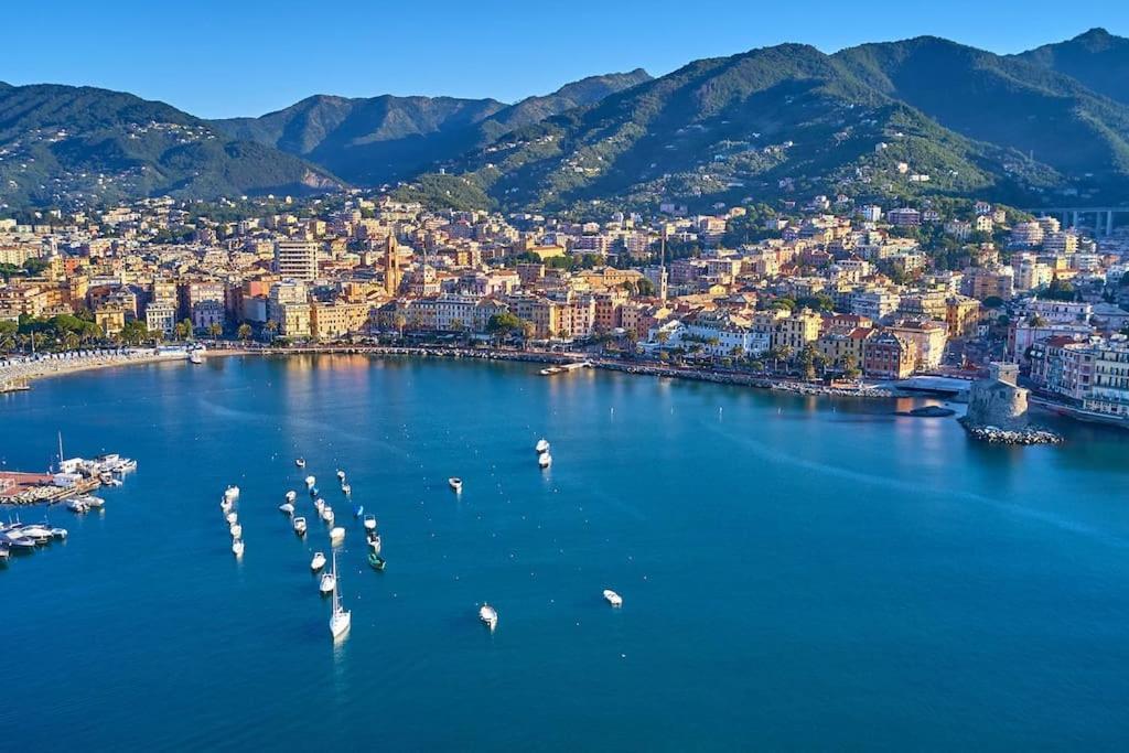 Portofino - Appartamento Vista Mare - Rooftop Terrazzo - In Centro Citta - Free Wifi Rapallo Esterno foto